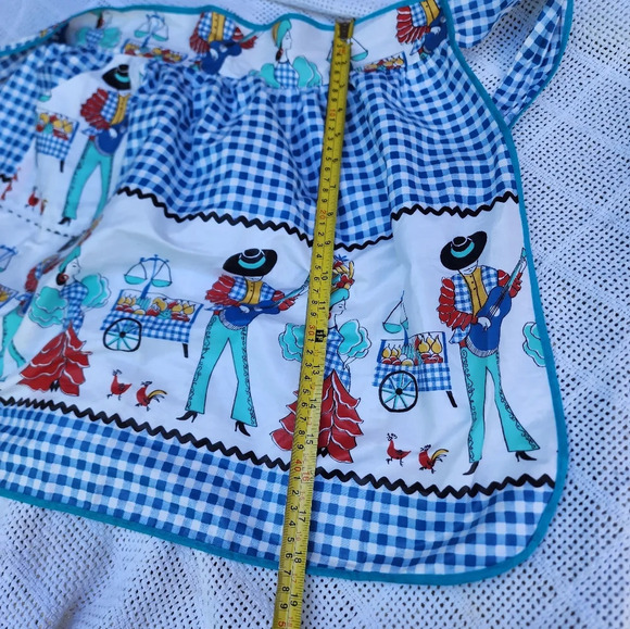 Vintage Western mariachi band apron - Picture 7 of 10